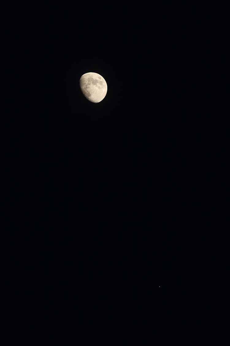 la lune, et Jupiter au soir du 23/06/2018 (45380.JPG)