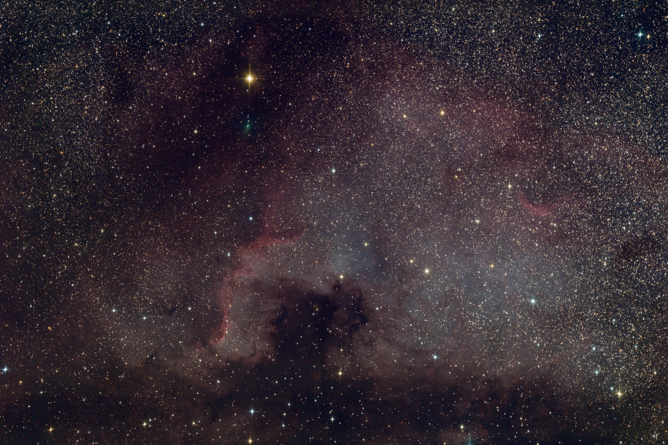 21P rend visite à NGC7000