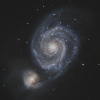 "Whirlpool Galaxy"  M51