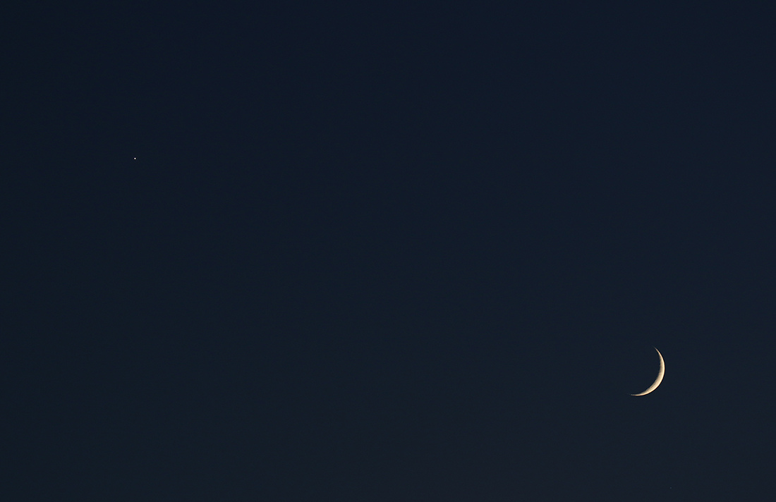 la lune et Vénus, au soir du 15/07/2018 (46057/076.JPG)