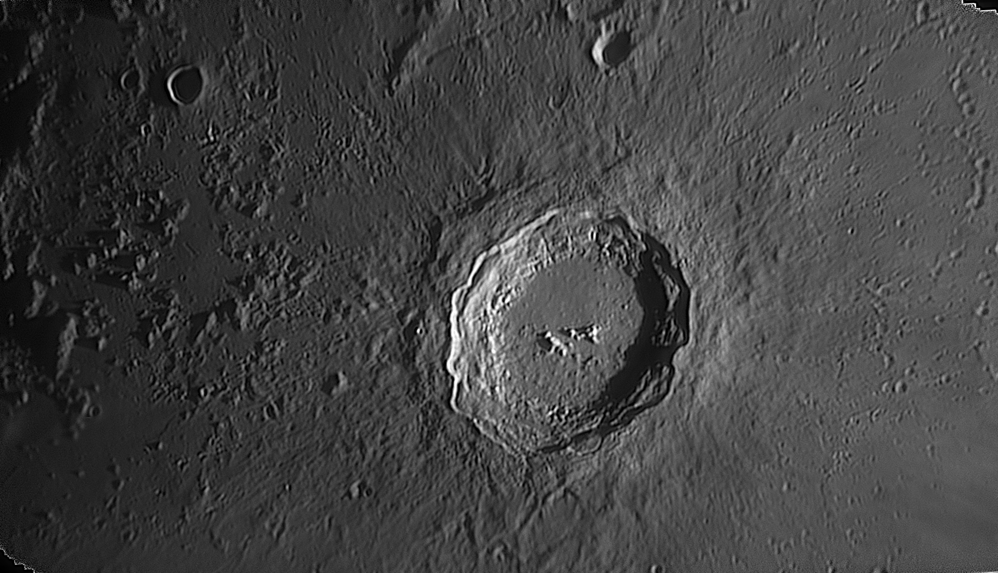 cratère Copernic21h03m54 TU le 22 juillet 2018