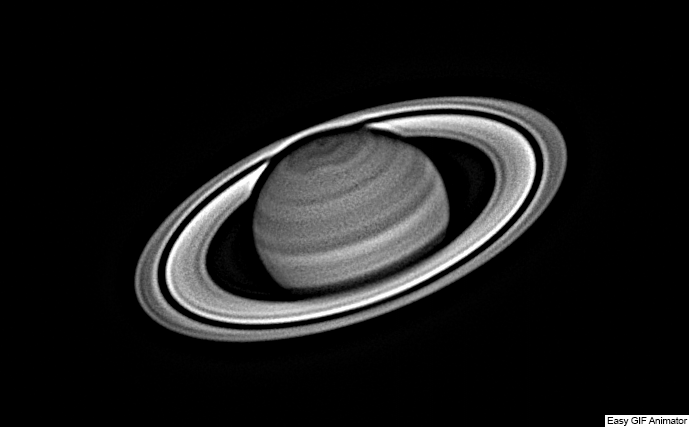 Nouvelle version de l'animation de Saturne en Infrarouge du 22 juillet 2018 (21h24 a 21h55TU)