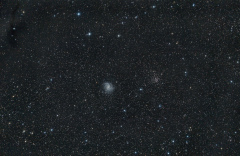 NGC 6946 et 6939, limite IFN