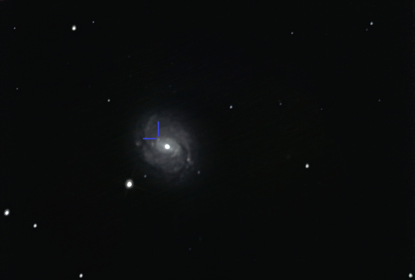 Supernova 2018ivc dans M77