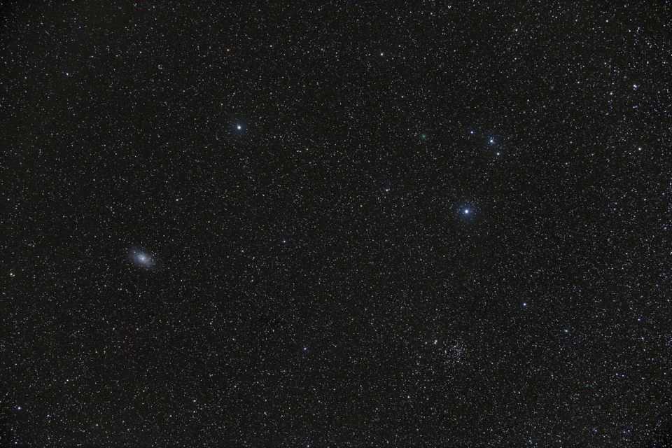 Comète 64P et M33