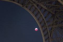 Eclipse du 21 janver depuis Paris