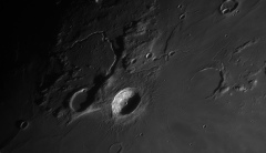Lune 16/02/2019 C14 barlow 2X Clavé et ASI290 : Aristarque