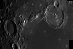 Lune 16/02/2019 C14 barlow 2X Clavé et ASI290 : Gassendi et Mersene