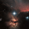Nébuleuses de la Tête de Cheval (IC 434) et de la Flamme (NGC 2024)