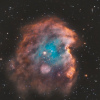 Nébuleuse de la TÊTE DE SINGE (NGC 2174)