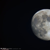 Lune gibbeuse couleur au 90mm avec SONYα3