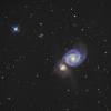 M51 Galaxie du tourbillon.
