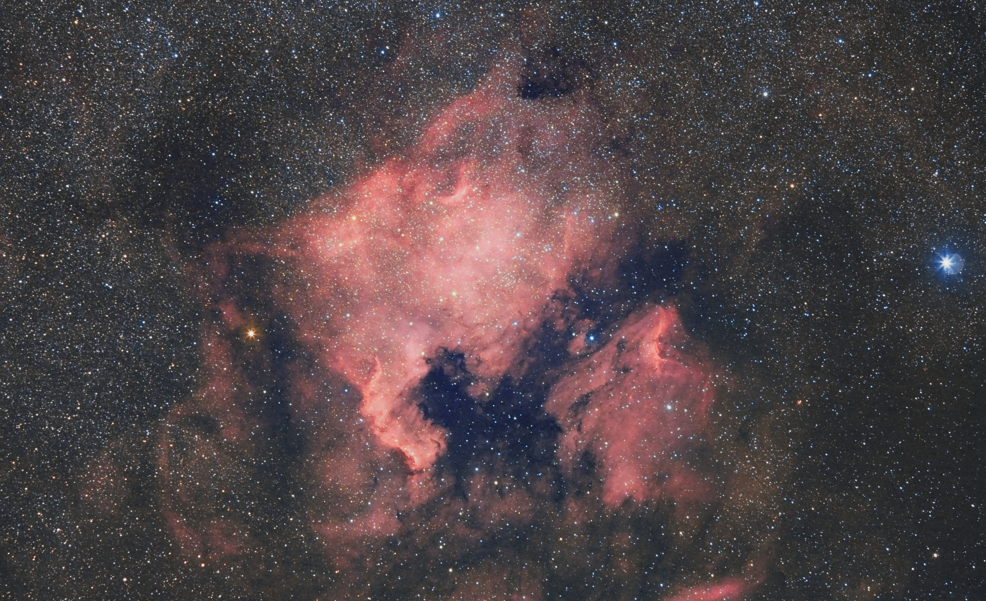 NGC 7000 @ 200mm de focal