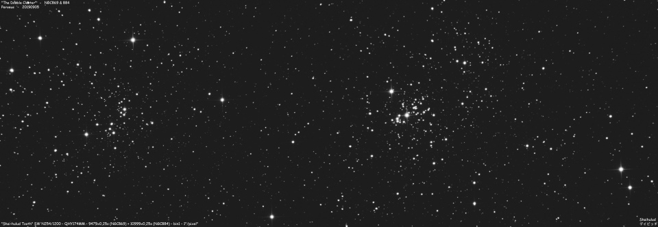 "The Double Cluster" - NGC869 & 884