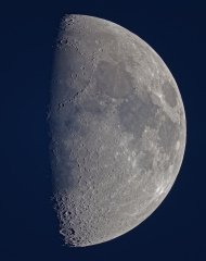 La lune du 3 mars 2020 au crépuscule, Taka FC76 et Nikon D810