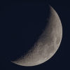 La lune du 30 Mars 2020, Taka FC76, Nikon D810 sur trépied photo