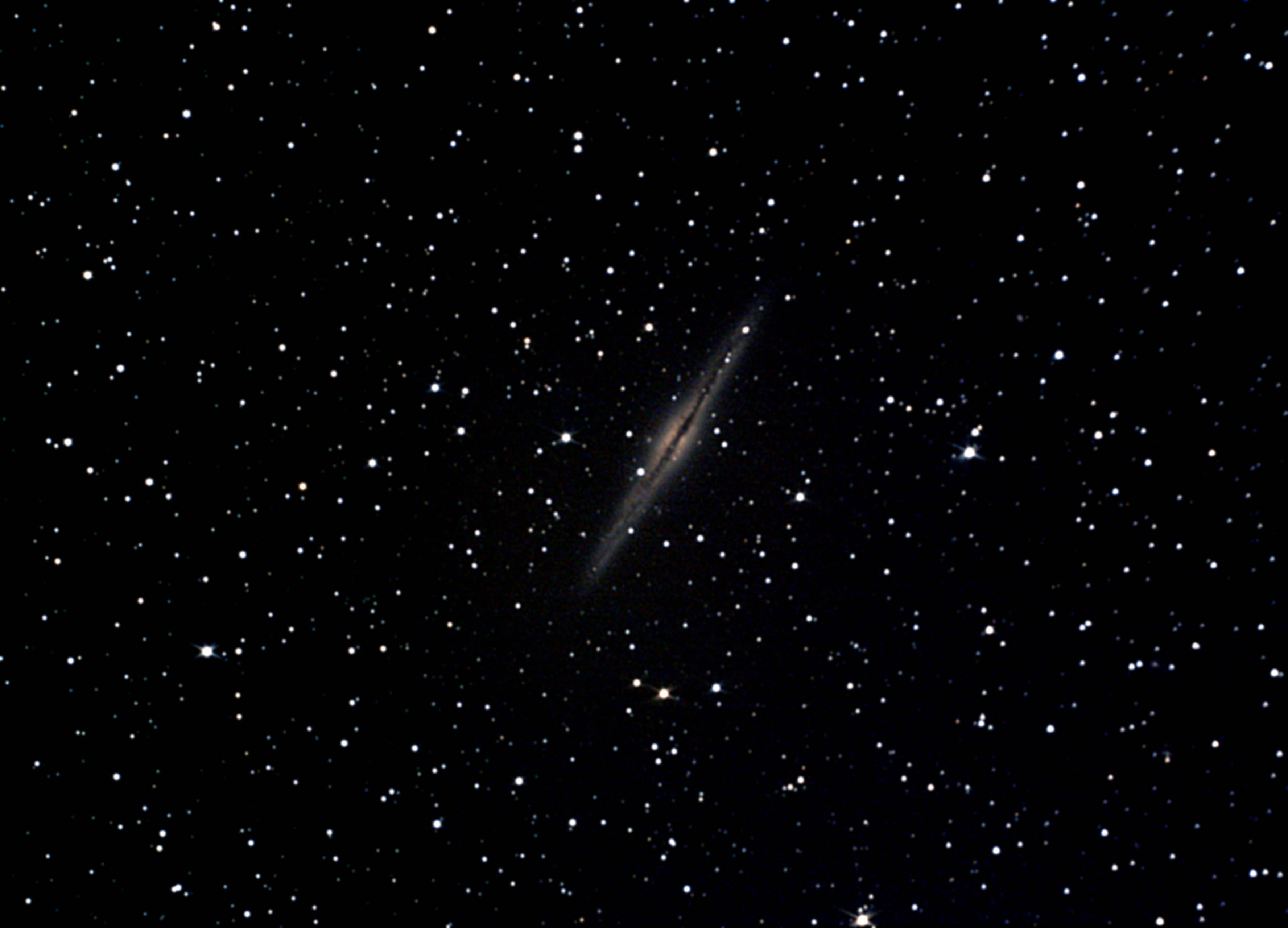 NGC891  avec dobson 2020-01-19  20h46m56TU