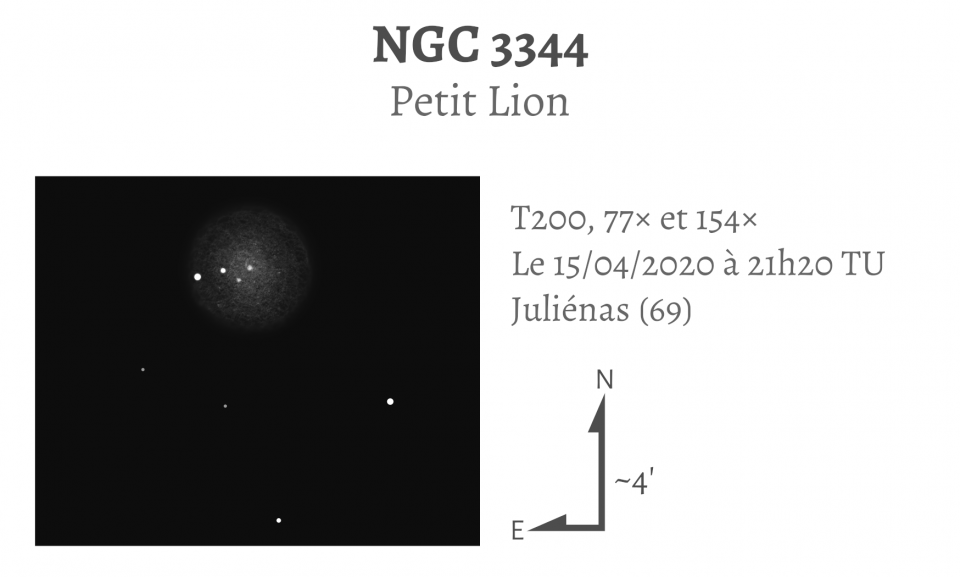 NGC 3344 au T200