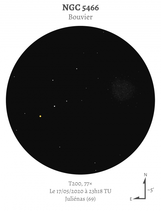 NGC 5466 au T200
