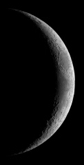 Croissant de lune du 260420( C8 + Powermate 2x + ASI120MC)