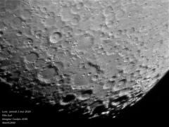 Lune Pôle Sud  samedi  2 mai 2020