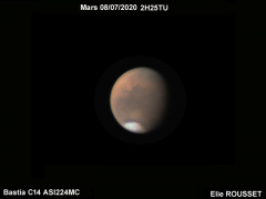 Mars 08/07/2020 2h25TU RGB Bastia C14 ASI224MC