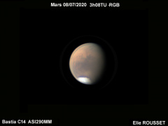 Mars 08/07/2020 3h08TU RGB Bastia C14 ASI290MM