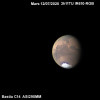 MARS 12/07/2020 Bastia C14  IR610_RGB (ASI290)