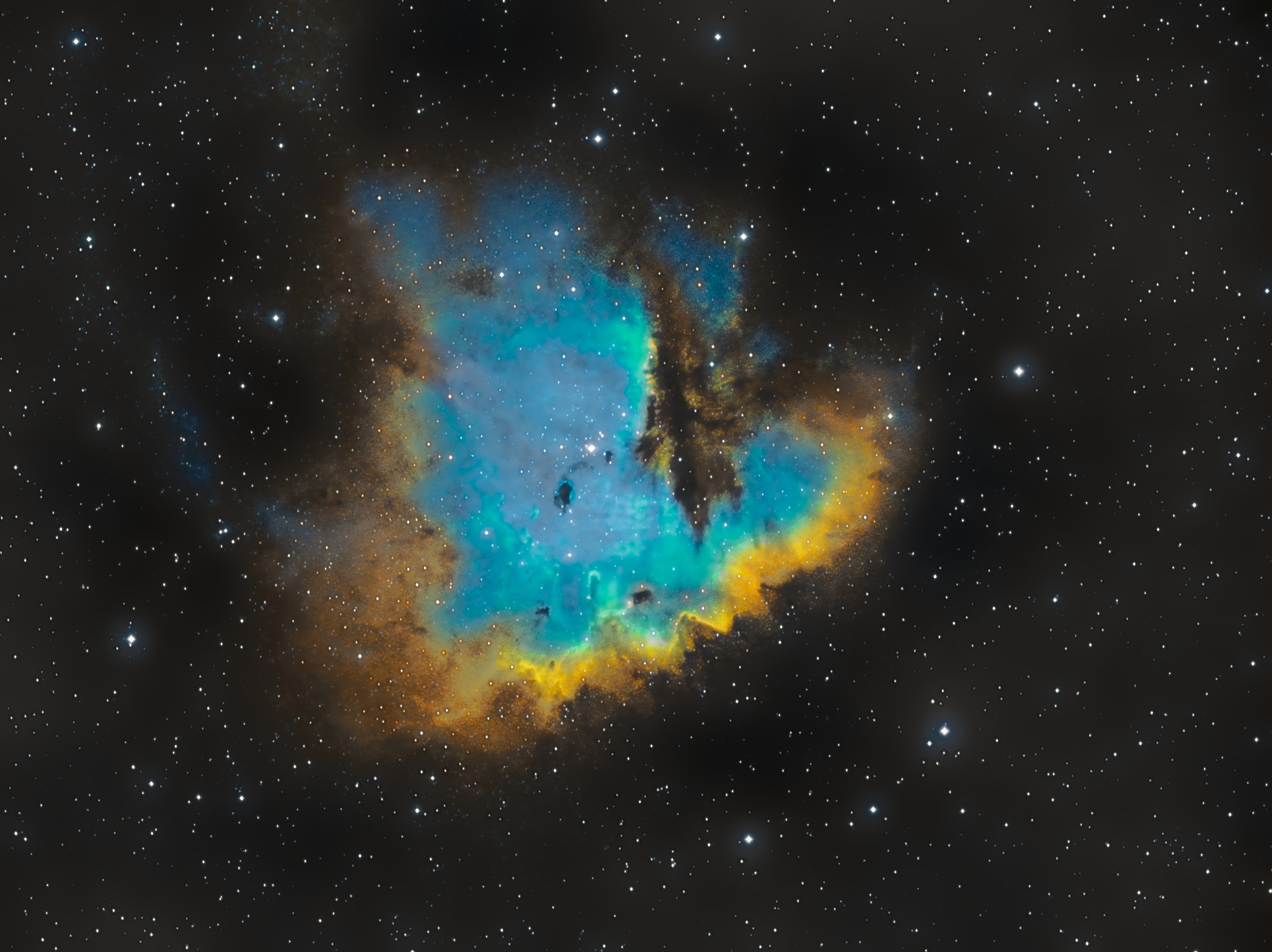 NGC 281 (Pacman) HOO