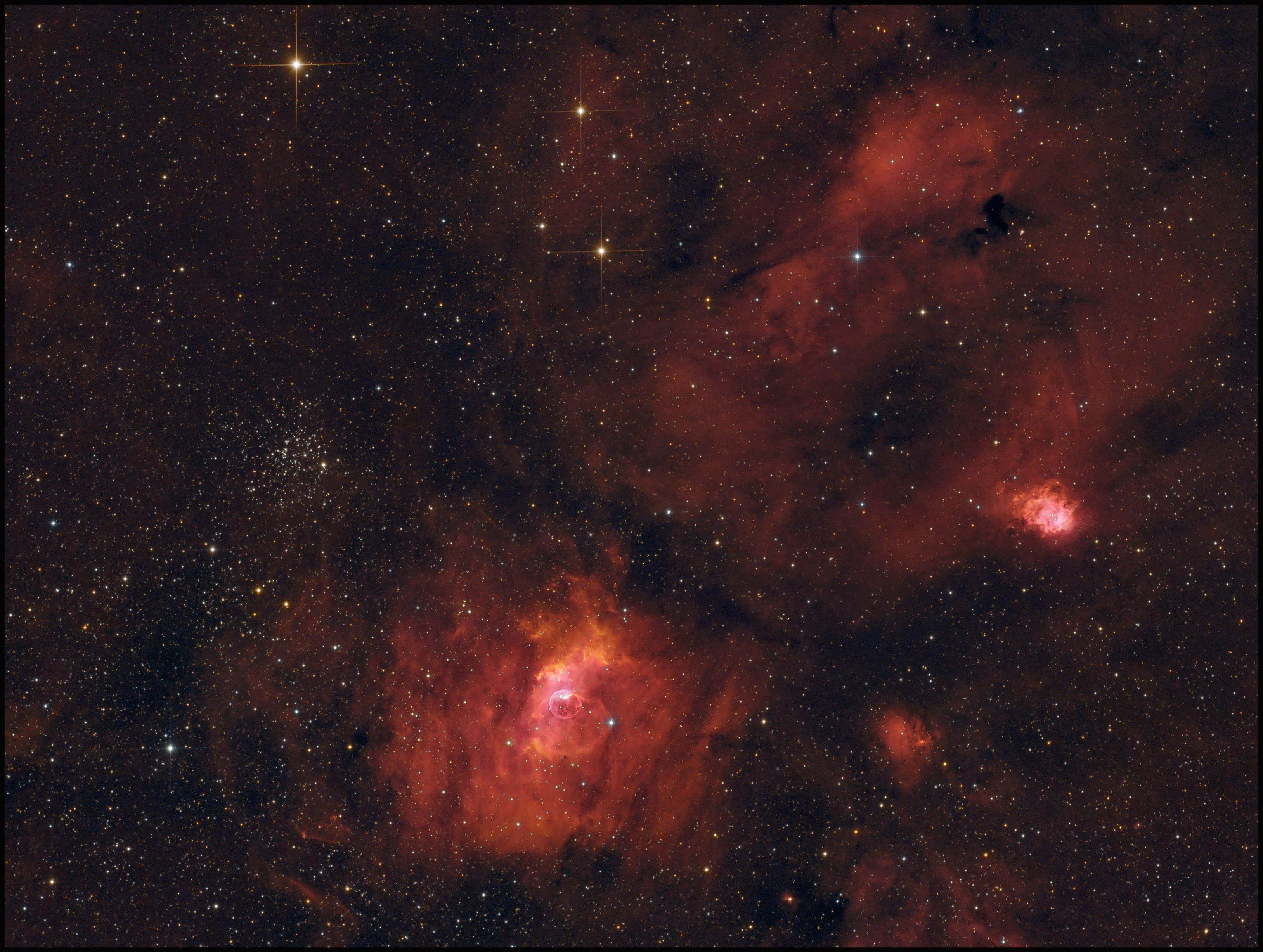 M52/NGC7635/SH2-161/NGC7538...