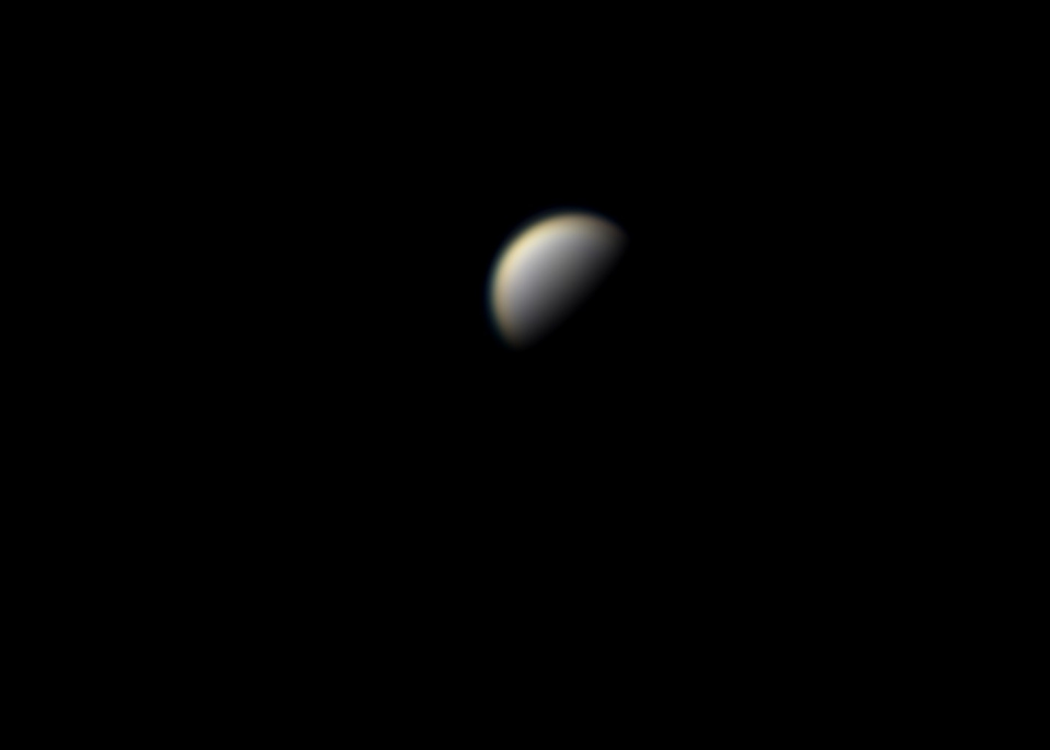 Venus du 15 septembre au MAK SW 150 + BW x 2 + GPCAM2 224C