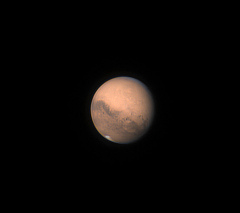 Mars du 12/09/20 colorisée (couleur empruntée à Christophe Pellier)