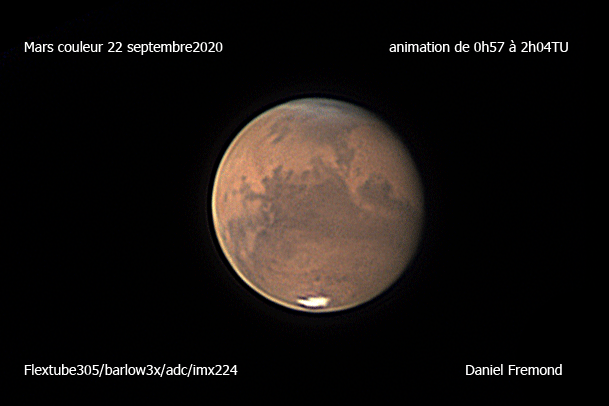 Mars nuit du21 au 22 animation couleur de 0h57 à 2h04TU
