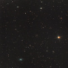 La comète et la galaxie spirale barrée