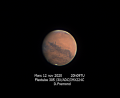 Mars 12 novembre 2020