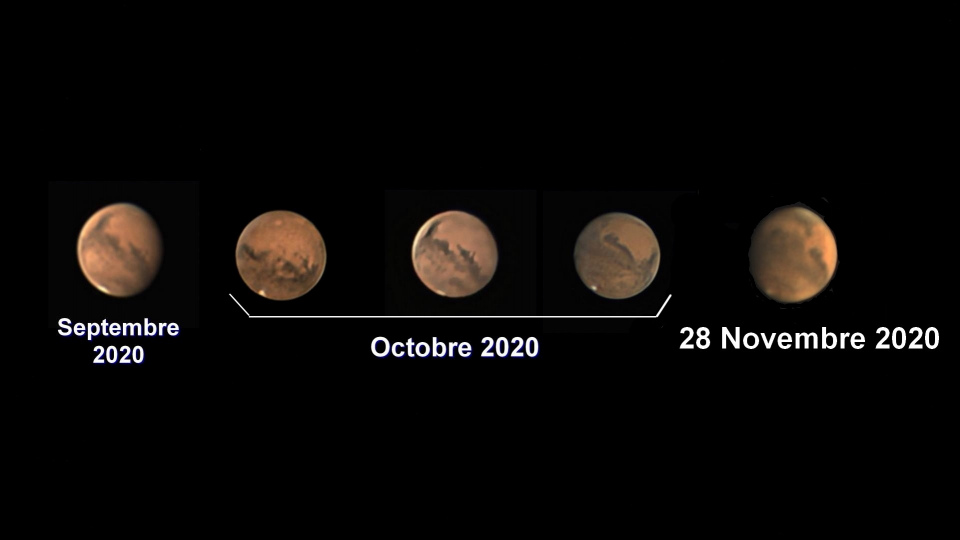 EVOLUTION DE MARS