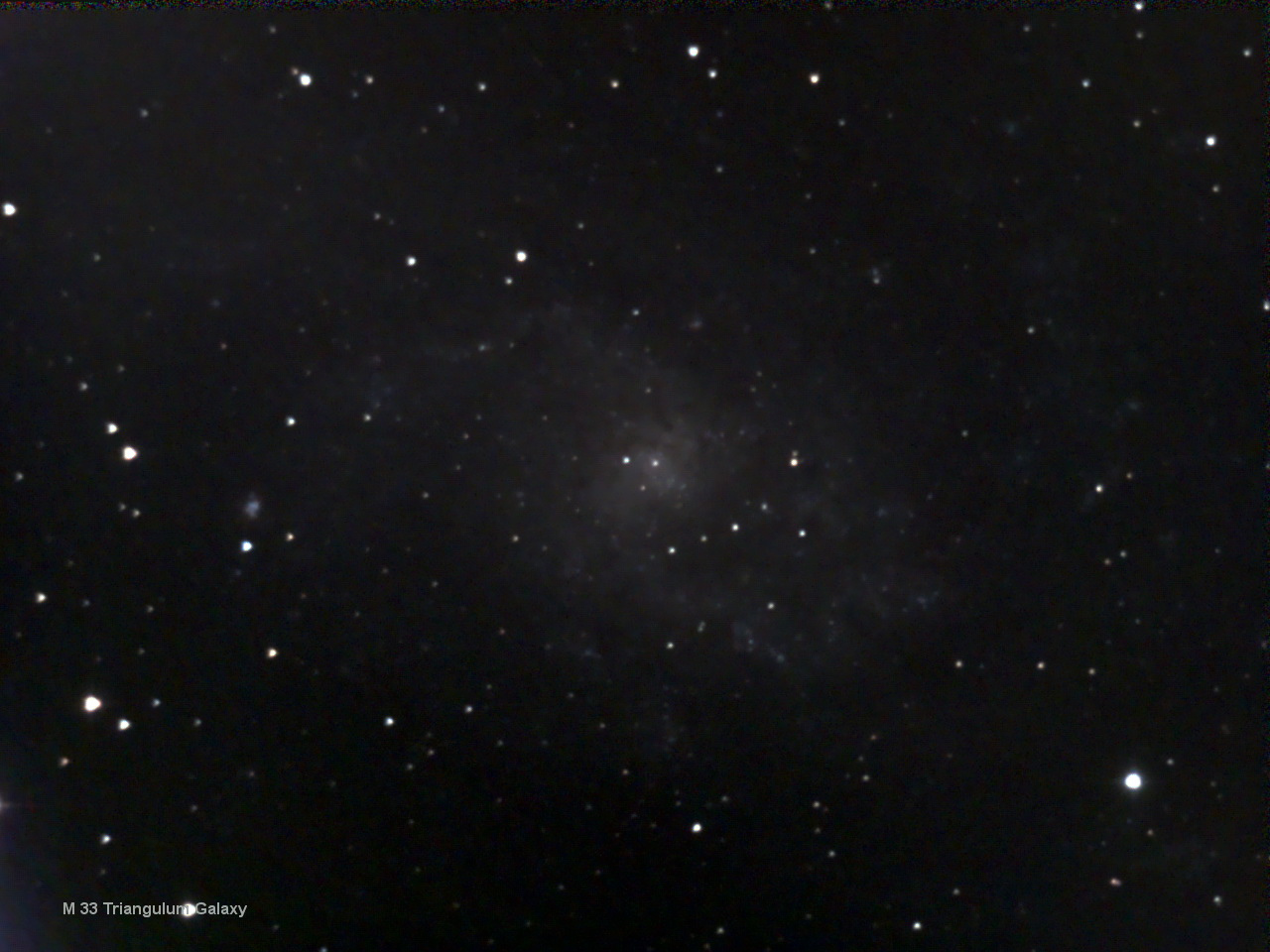 M33 Triangulum nebula
