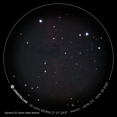 Barnard 33 Horse head nebula