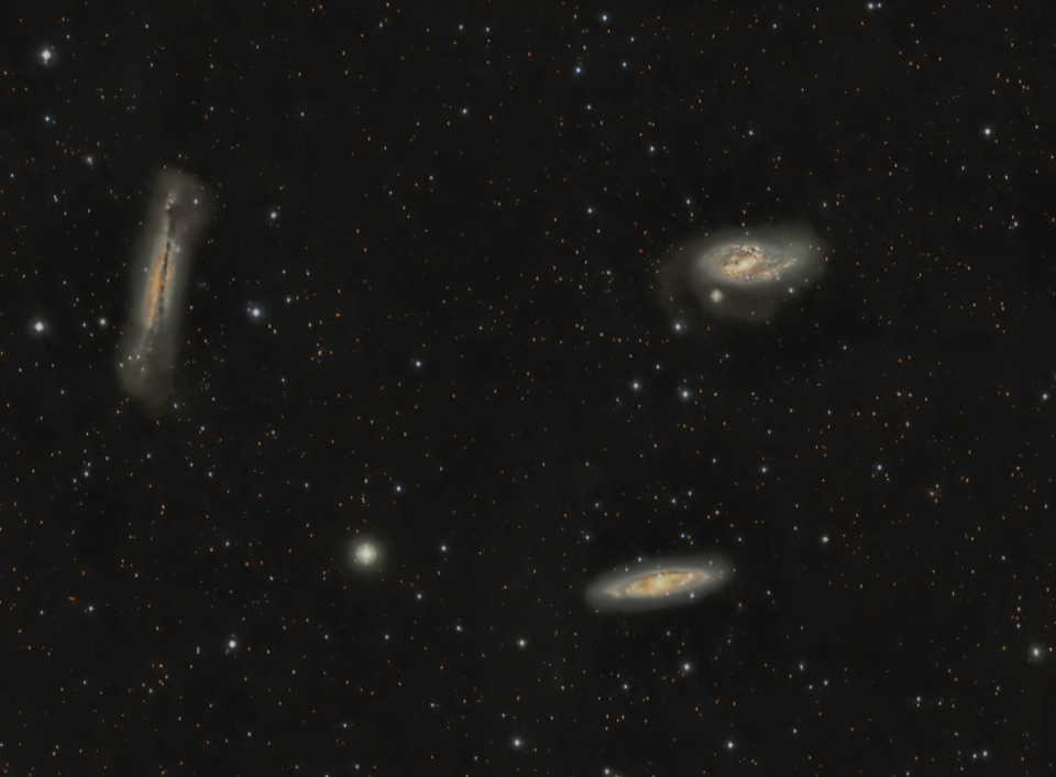 M65-M66-NGC3628 LRVB    TRIO DU LION