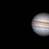 Jupiter et Io le 21 juillet 2021 vers 1h31TU