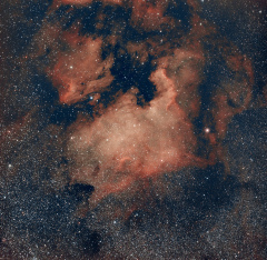 NGC7000 - 180 poses de 25s