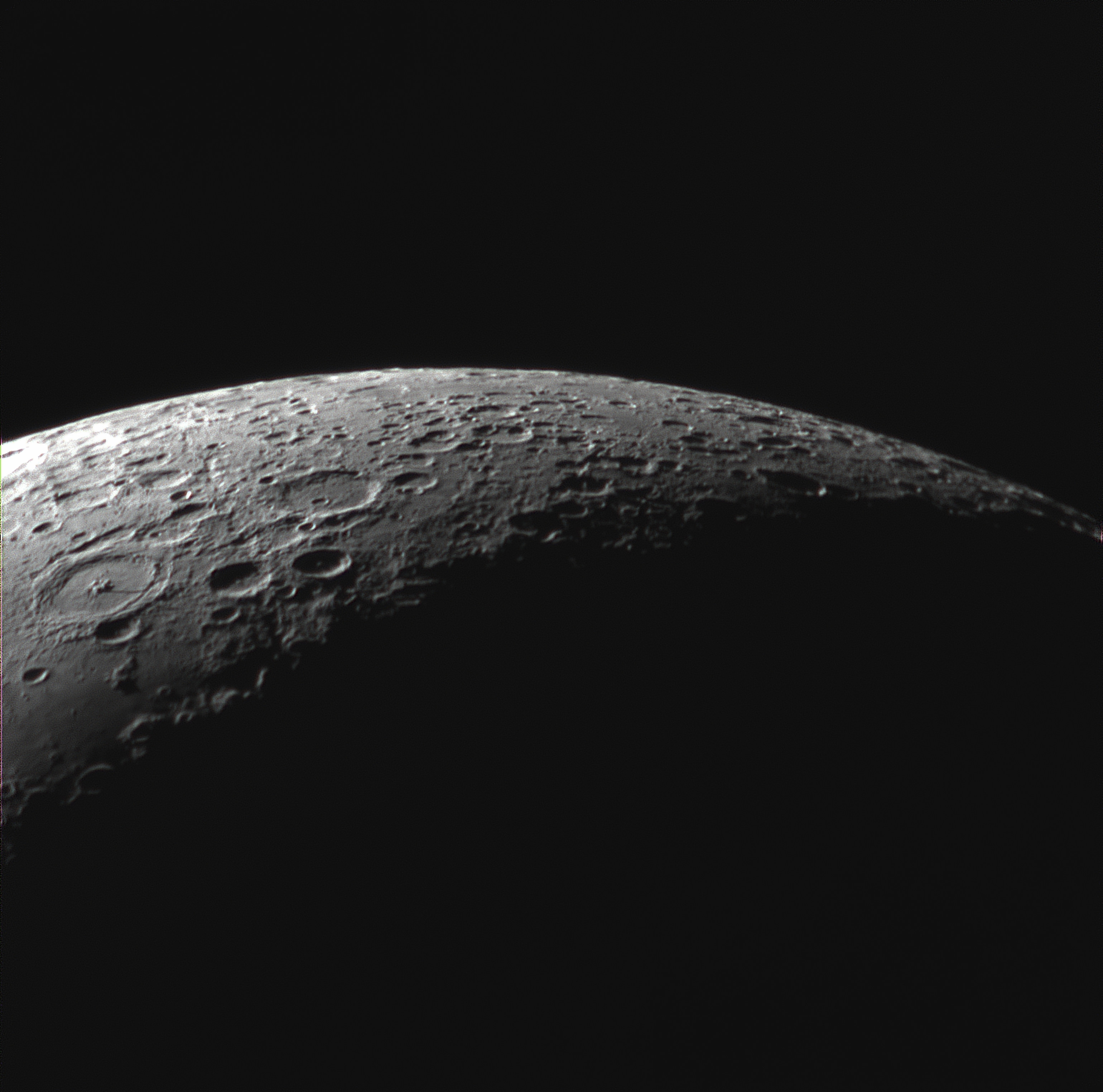La Lune En Croissant Astrophotographie Astrosurf