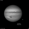 Jupiter au Flextube 305 par excellent seeing. Filtre Johnson B