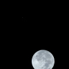 la lune avec Mars, le 08 12 2022