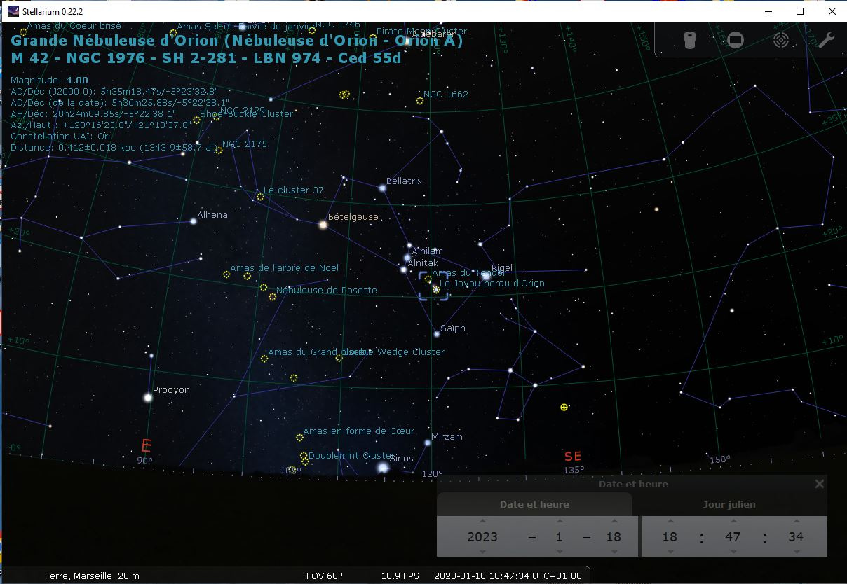 Nébuleuse Orion 18 janvier 23.JPG