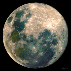 Lune minérale