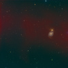 M51 DANS SON AURORE BOREALE  LE 11.05.2024