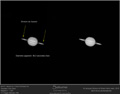 Saturne, le 6 mars 2010