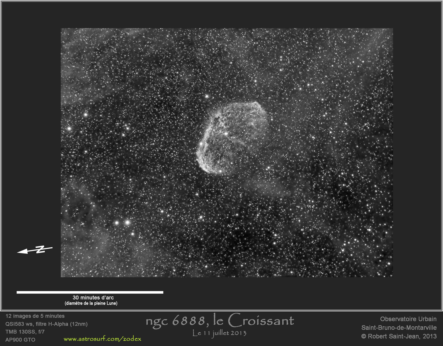 Croissant - NGC 6888